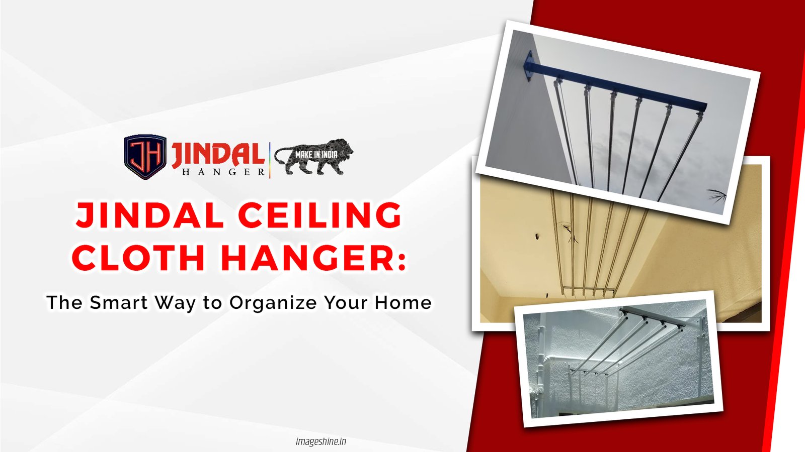 Jindal Ceiling Cloth Hanger: The Smart Way to Organize Your Home