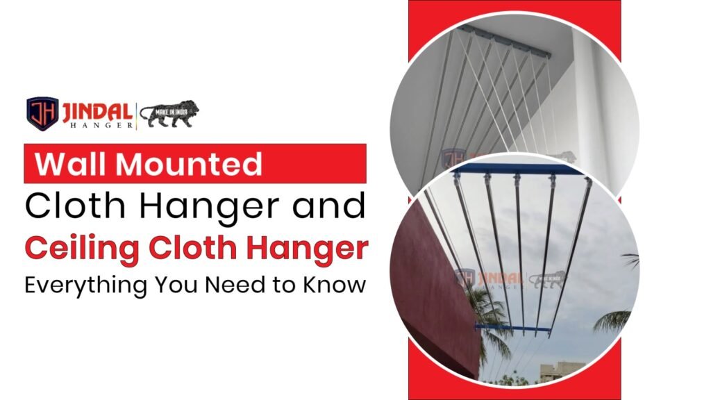 ceiling cloth hanger and wall mounted cloth hanger
